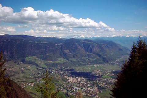 Vista sulla Valle dell'Adige