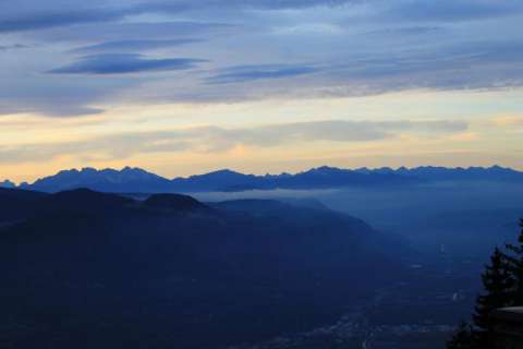 Dolomiti, alba