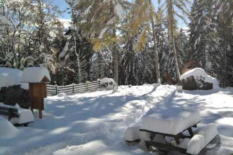 Leiter Alm im Winter